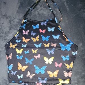 Butterfly Crop Top